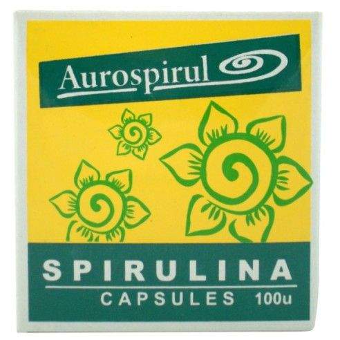 Aurospirul spirulina 100 kap. oczyszcza odkwasza   aurospirul