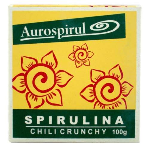 Aurospirul spirulina chili crunchy 100 g oczyszcza   aurospirul