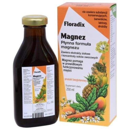 Zioło-piast floradix magnez 250 ml płyn | floradix