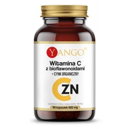 Yango witamina c z bioflawonoidami i cynk 90 k | yango