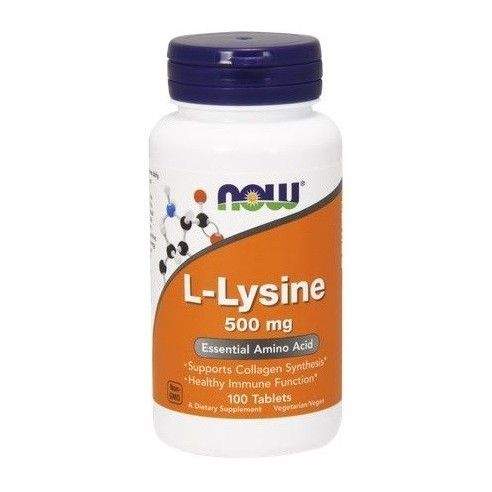 Now foods l-lysine 500mg 100 t now foods
