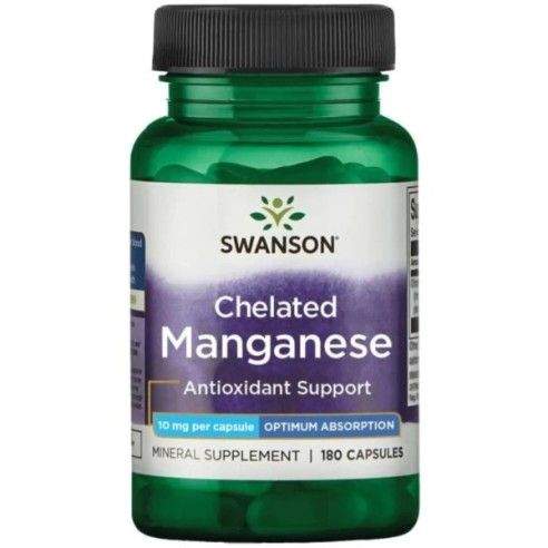 Swanson Albion Chelat Manganu 10 Mg 180 K | SWANSON