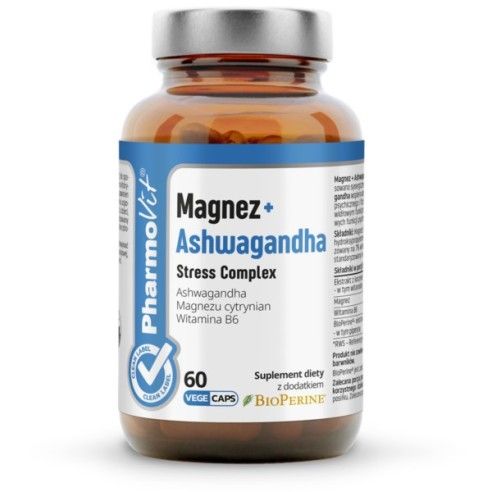 Pharmovit magnez + ashwagandha 60 k | pharmovit