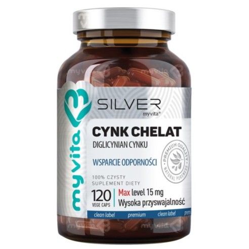 Myvita silver cynk chelat 120 k. | myvita