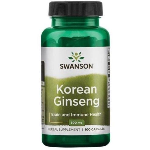Swanson ginseng Korean ginseng 500 mg 100 k