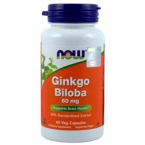 Now foods ginkgo biloba 60 mg 60 k