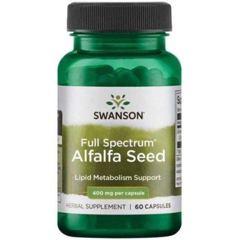 Swanson fs alfalfa 400 mg 60 k
