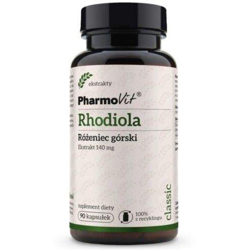 Pharmovit rhodiola różeniec górski 140 mg 90 k